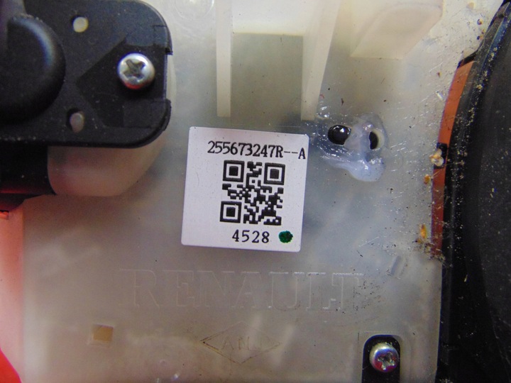 фото №4, Renault zoe 12- перемикач комбінований стрічка подушка безпеки