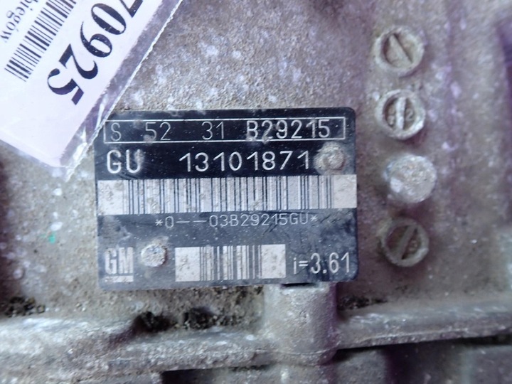 фото №6, Opel signum 2,2 dti 92kw 125km y22dtr коробка передач коробки передач 13101871 f35