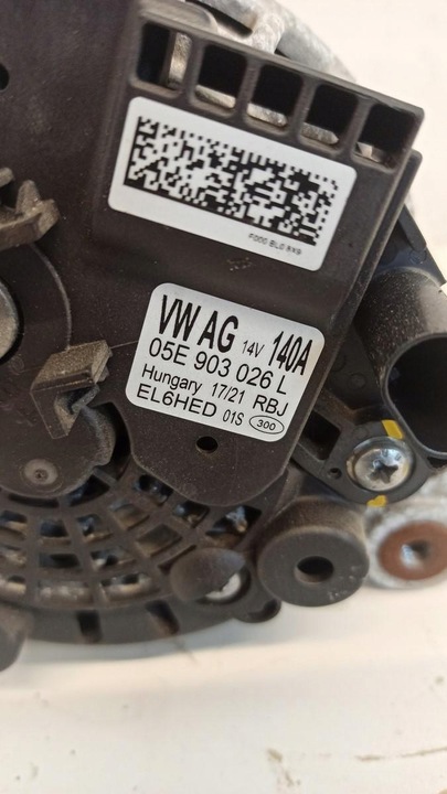 фото №8, Audi a3 8y генератор 05e903026l 05e903026k