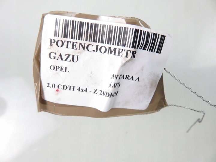 фото №8, Потенціометр газу opel antara a l07 2.0 cdti 96625893