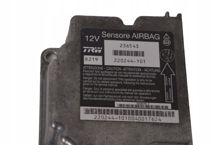 фото №6, Ferrari california f149 датчик модуль подушка безпеки