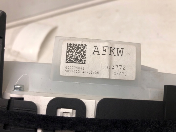 фото №5, Спидометр opel astra j 600775881 1.7 110km 09-15 приборы