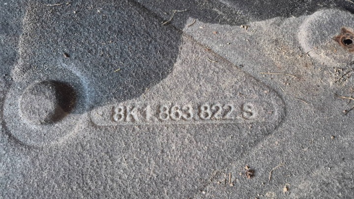 фото №7, Защита нижняя коробки коробка передач audi a4 s4 b8 рестайлинг 8k1863822j