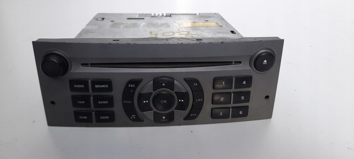 фото №1, Радіо peugeot 407 citroen c5