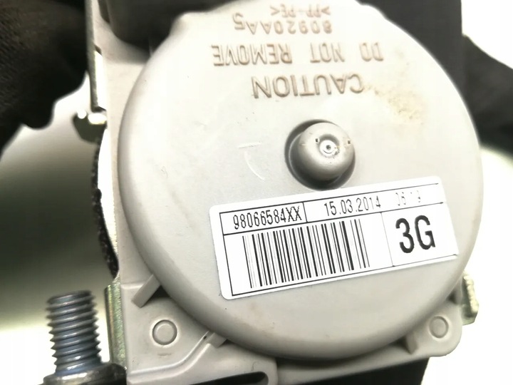 фото №10, Citroen c4 picasso pas безпеки сидіння заднього зад лівий 2014 mpv