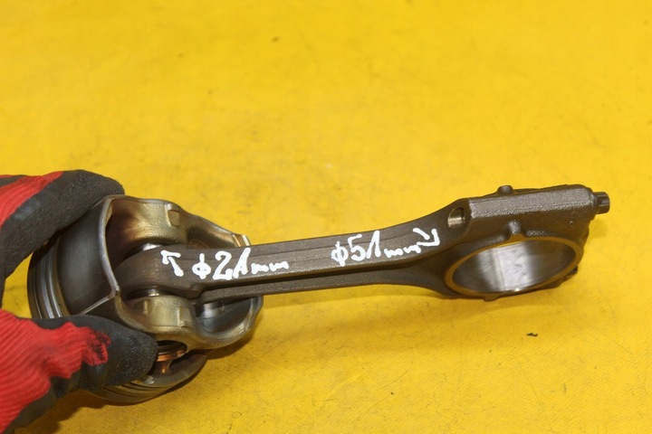 фото №9, Поршень шатун bzb leon ii octavia ii a4 b8 06h 0822363+ri 1.8 tfsi