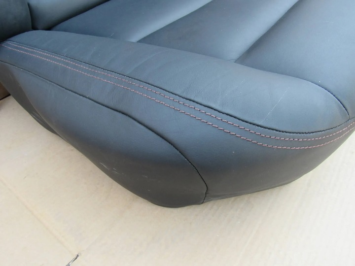 фото №10, Mercedes s w221 221 длинный обивка сиденье сиденья диван обшивки czrwona nić