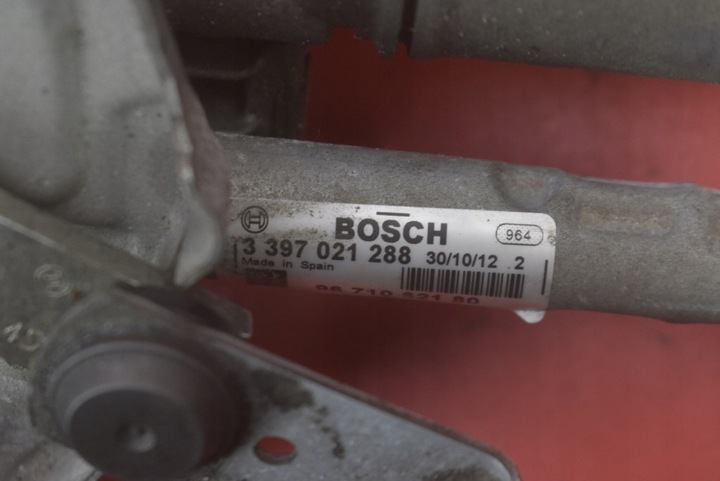 фото №10, Моторчик дворники левый перед eu 9671062180 peugeot 3008 1 i 10-13