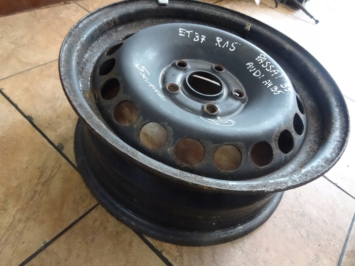 фото №9, Passat b5 audi a4 b5 диск сталевий r15 15' 5x112