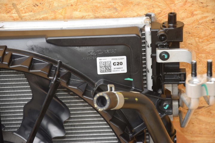 фото №12, Pas wętylator радиатор tucson iv 1.6 t-gdi гибрид оригинал 25304-cz201 20-