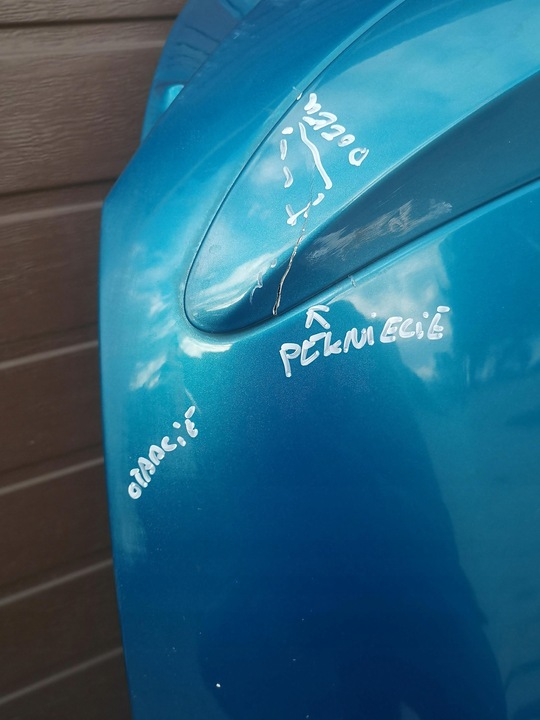 фото №8, Кришка зад peugeot 307 cc cabrio колір kmud рестайлінг 06-09