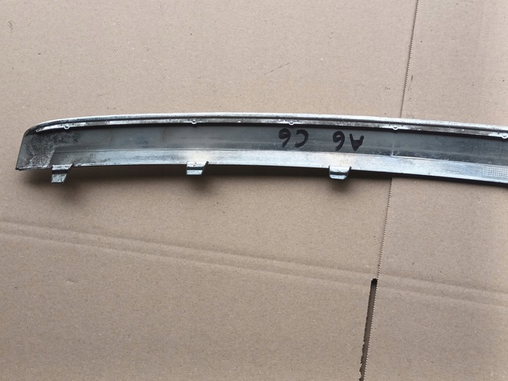 фото №9, Планка na бампер задній audi a6 c6 універсал зад хром