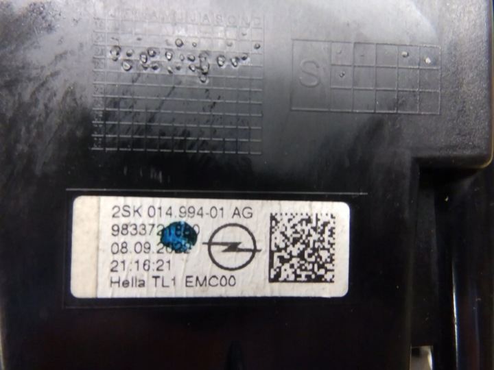 фото №11, Opel mokka b 2022 зад сторона левая лампы задние