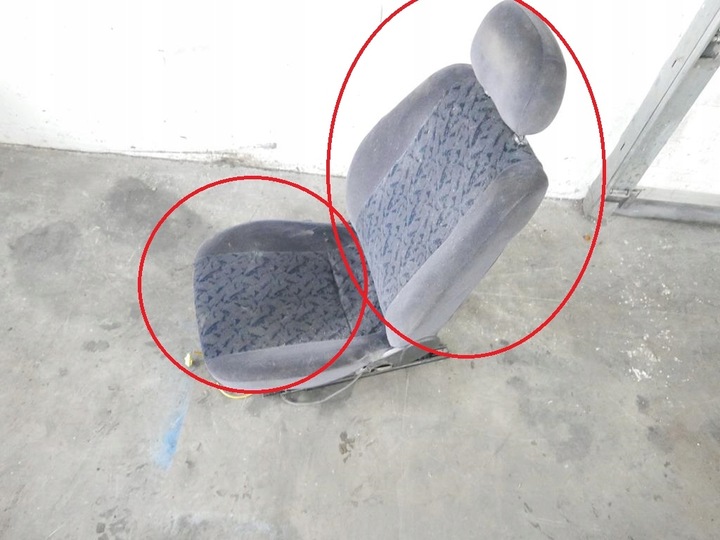 фото №9, Сидіння правий пасажира перед opel zafira a i 99-03