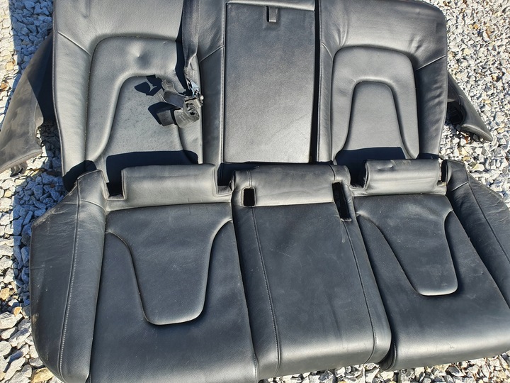 фото №8, Audi a4 b8 сидіння тунель чорна шкіра підігрів!!! s-line!!! 09