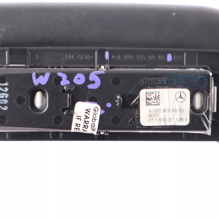 фото №10, Mercedes w177 w205 ручка потолок чёрная задняя левая лампа a0009068905