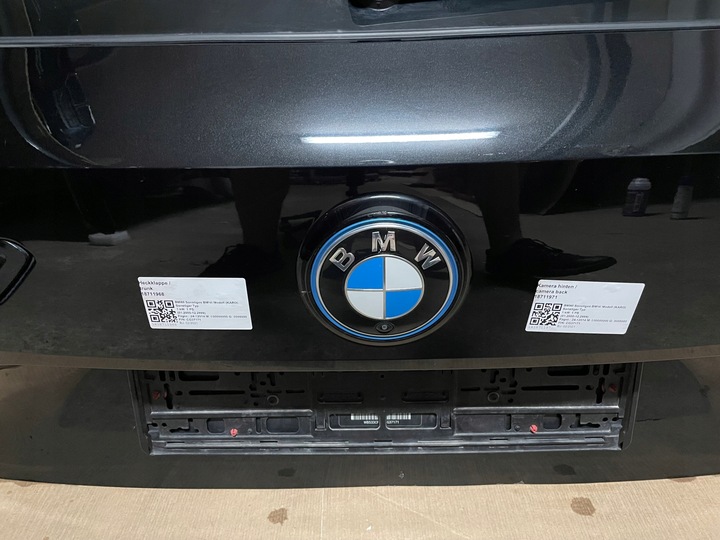 фото №8, Крышка багажника лампы камера комплектная bmw ix i20 475 чёрный saphiere eu