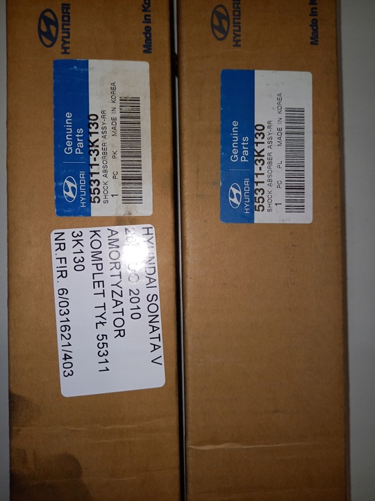 фото №8, Sonata v grandeur комплект амортизатор 2szt oem prz