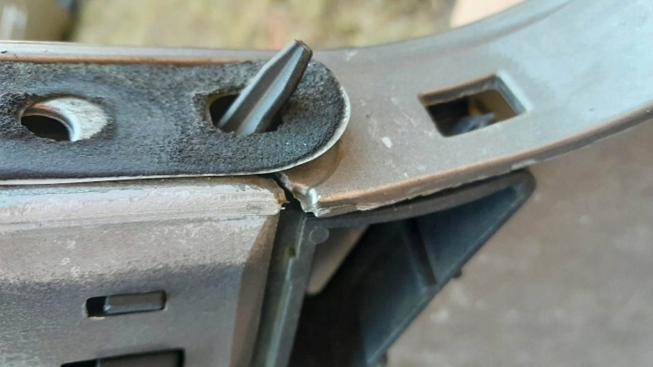 фото №12, Бампер задній citroen c5 ii 2 08-17 9681047877 універсал срібний