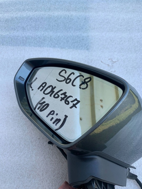 фото №9, Audi a6 s6 c8 4k 2019- зеркало левая lz7s оригинал 10 pin фотохромный европа