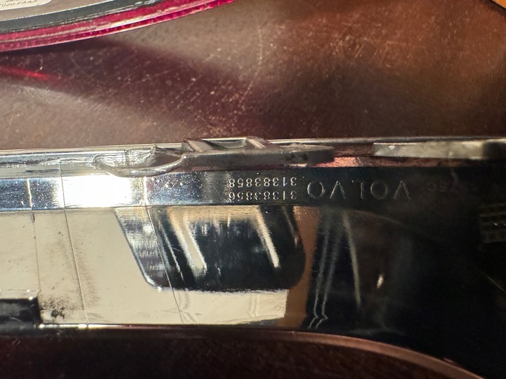 фото №11, Volvo xc 90 16r комплект відбивачів i хром p/l бампер зад