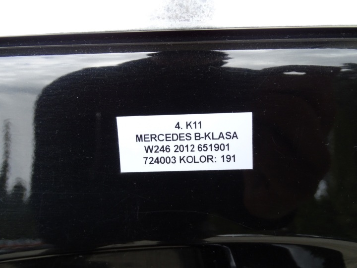 фото №15, Двері ліві перед ліве передні mercedes w246 b-klasa ii колір 191