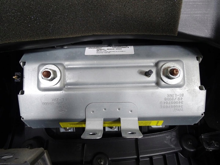 фото №8, Панель роздавальна ґрати подушка безпеки пасажира hyundai i30 i 2007-2012 європа