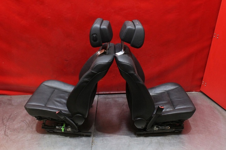 фото №16, Сиденье сиденья комплект боковина обшивки кожаные bmw e61 рестайлинг 07-10