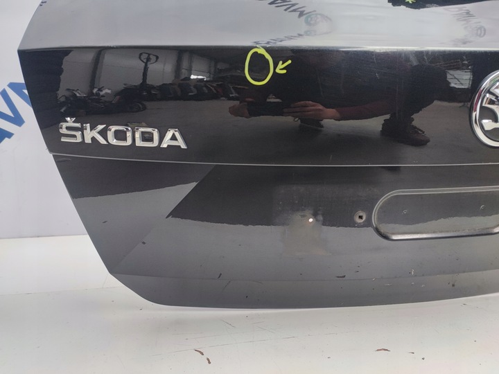 фото №9, Крышка задняя багажника skoda rapid liftback