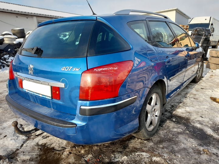 фото №15, Peugeot 407 sw бампер зад задний задний knnd