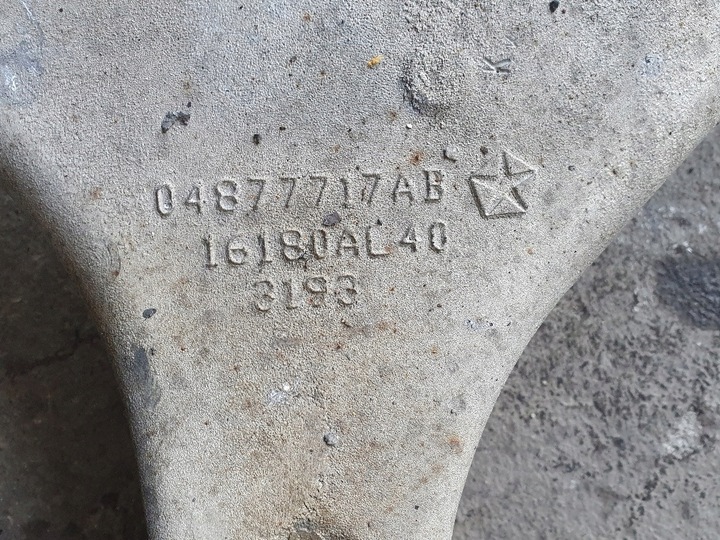 фото №7, Durango рестайлінг 2017- підвішування 2x важіль поворотна опора ступиця лівий праві перед