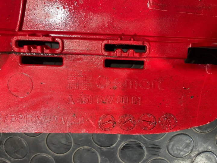 фото №9, Smart fortwo ii w451 c451 06-14 задний бампер