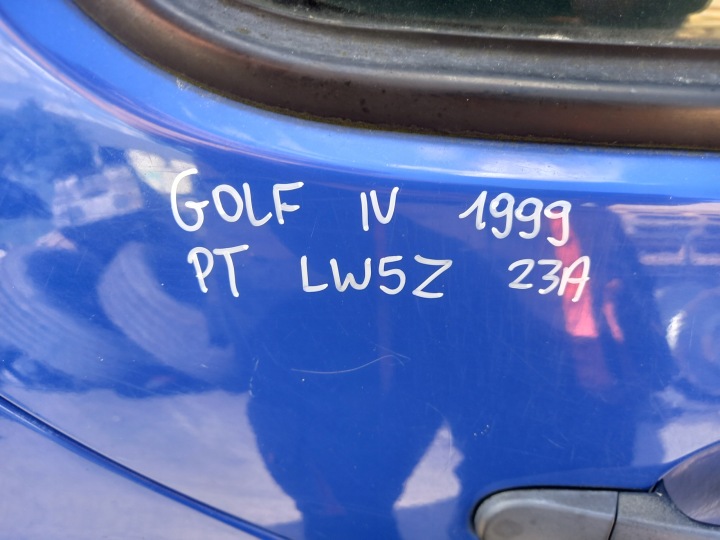 фото №11, Vw golf iv дверь правая зад задние правые lw5z