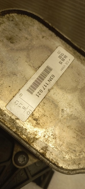 фото №6, Корпус основание фильтра масла vw audi t6 03n115389