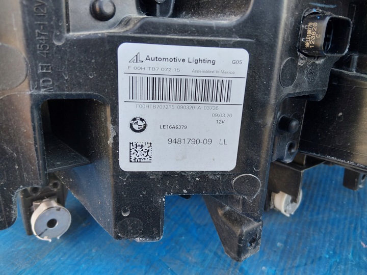 фото №11, Bmw x5 g05 x6 g06 фара передняя передняя правая laser европа 9481790