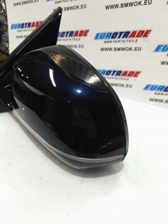 фото №7, Bmw x5 g05 g07 lci рестайлінг дзеркало ліві карбон-чорний 416 камера асистент