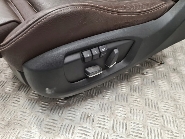 фото №5, Bmw x5 f15 оббивка сидіння диван обшивки тунель шкіра air bag