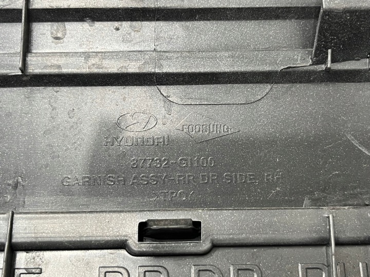 фото №11, Hyundai ioniq v 5 планка накладка двері задня права 87732-gi100