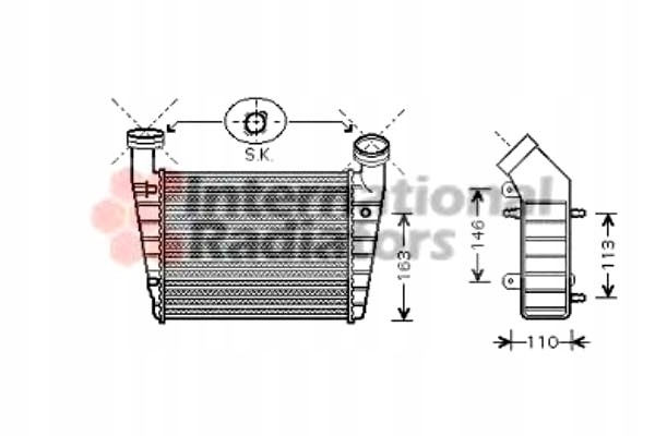 фото №1, Інтеркулер van wezel 3b0145805d 8d0145805c 047280