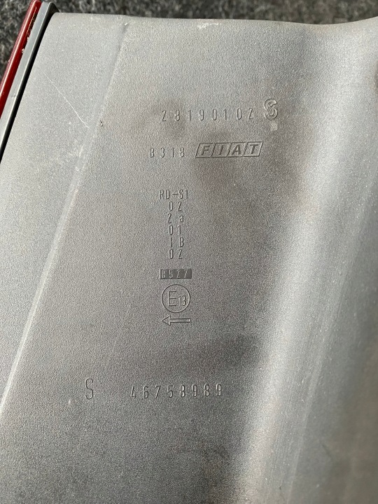 фото №14, Фара ліве зад fiat stilo універсал + вкладка - 28190102 / 46758989