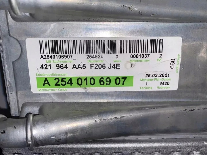 фото №7, Mercedes w206 w214 glc w254 cle gle w167 колектор a2540904400