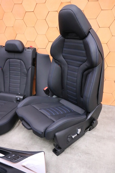 фото №10, Bmw x3 g01 lci салон сиденья диван обшивки туннель м-пакет подогрев память