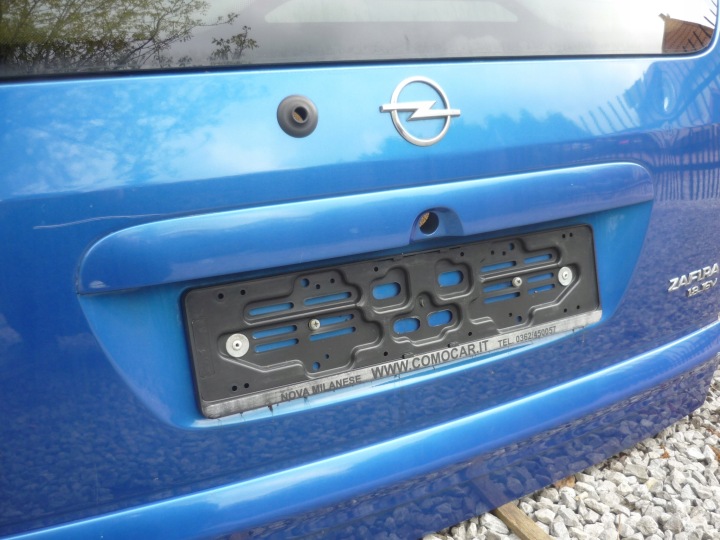 фото №7, Кришка задня багажника з скло opel zafira a z291 bez корозії