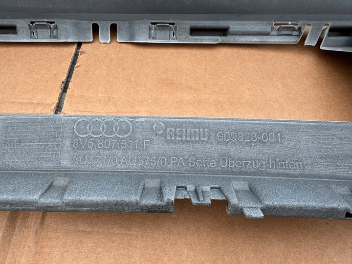 фото №14, Бампер зад audi a3 8v5 sedan рестайлинг оригинал нет клееный