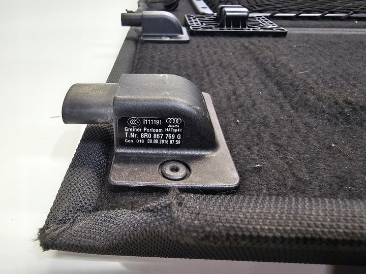 фото №11, Полка багажника audi q5 8r чёрная 8r0867769g