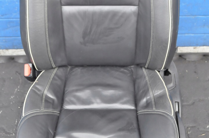 фото №5, Volvo s60 ii v60 сидіння лівий водія шкіра rdesign uk