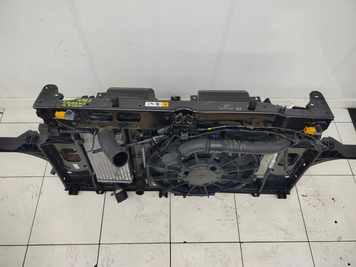 фото №10, Kia carens iv 13r- передняя панель радиатор комплект 1.7 crdi