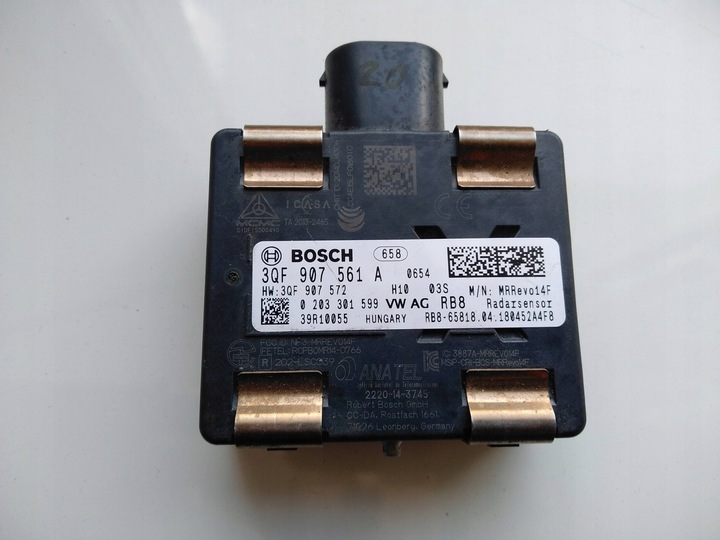фото №1, Радар модуль дистронік vw golf vii 3qf907561a