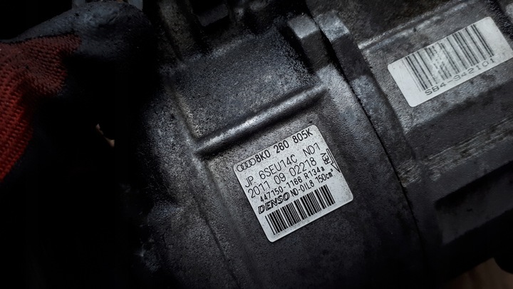 фото №13, S4 b8 компрессор кондиционера 3.0 tfsi 8k0260805k