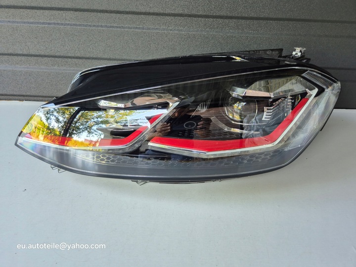 фото №13, 5g1941035 d vw golf 7 vii gti рестайлинг полный led лампа левая европа